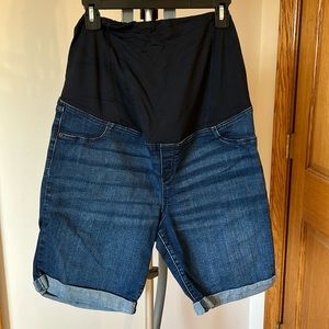 Maternity Jean shorts, size 16